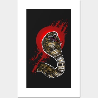 Blood Moon Cobra Posters and Art
